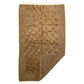 Brown Simple Minimalist Turkish Siirt Blanket Angora Mohair Kelim Rug - Kilim Art Gallery