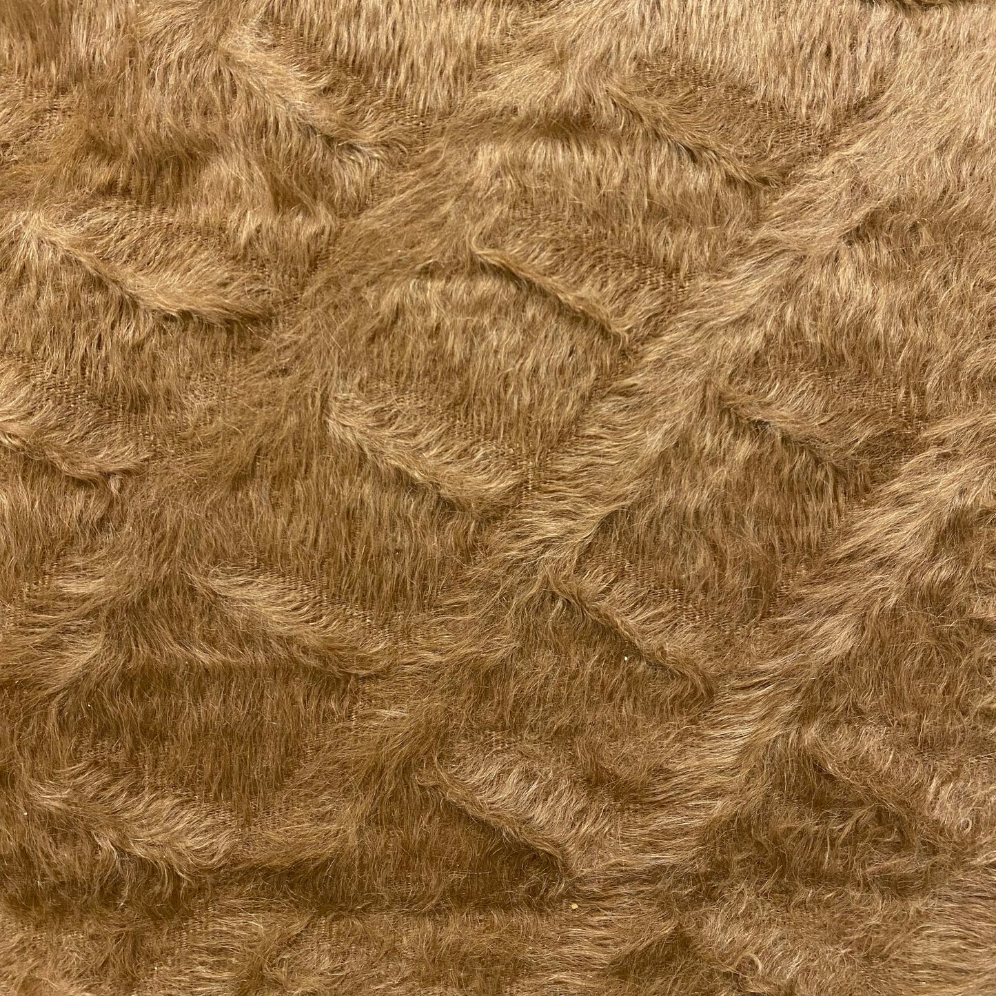 Brown Simple Minimalist Turkish Siirt Blanket Angora Mohair Kelim Rug - Kilim Art Gallery