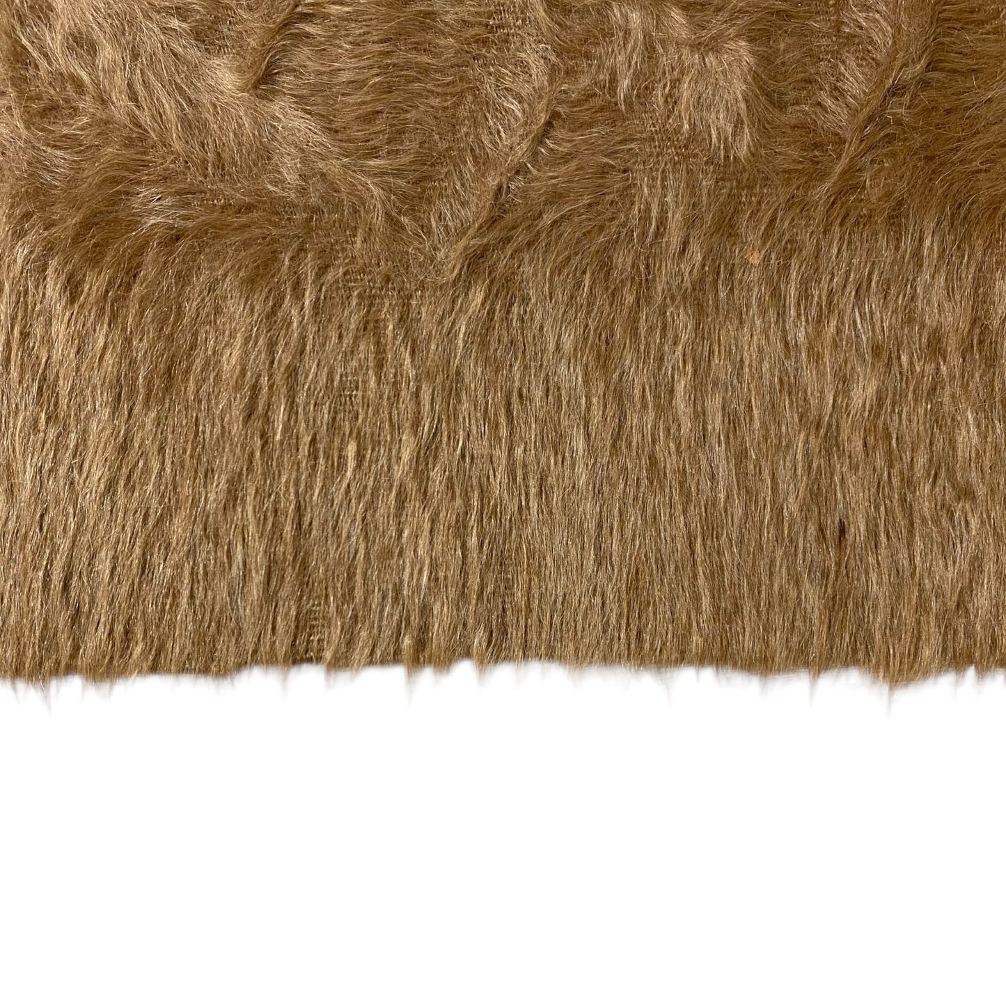 Brown Simple Minimalist Turkish Siirt Blanket Angora Mohair Kelim Rug - Kilim Art Gallery