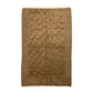 Brown Simple Minimalist Turkish Siirt Blanket Angora Mohair Kelim Rug - Kilim Art Gallery