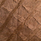 Brown Simple Plain Angora Mohair Turkish Siirt Blanket Kilim Rug - Kilim Art Gallery