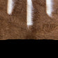 Brown Striped Turkish Siirt Blanket