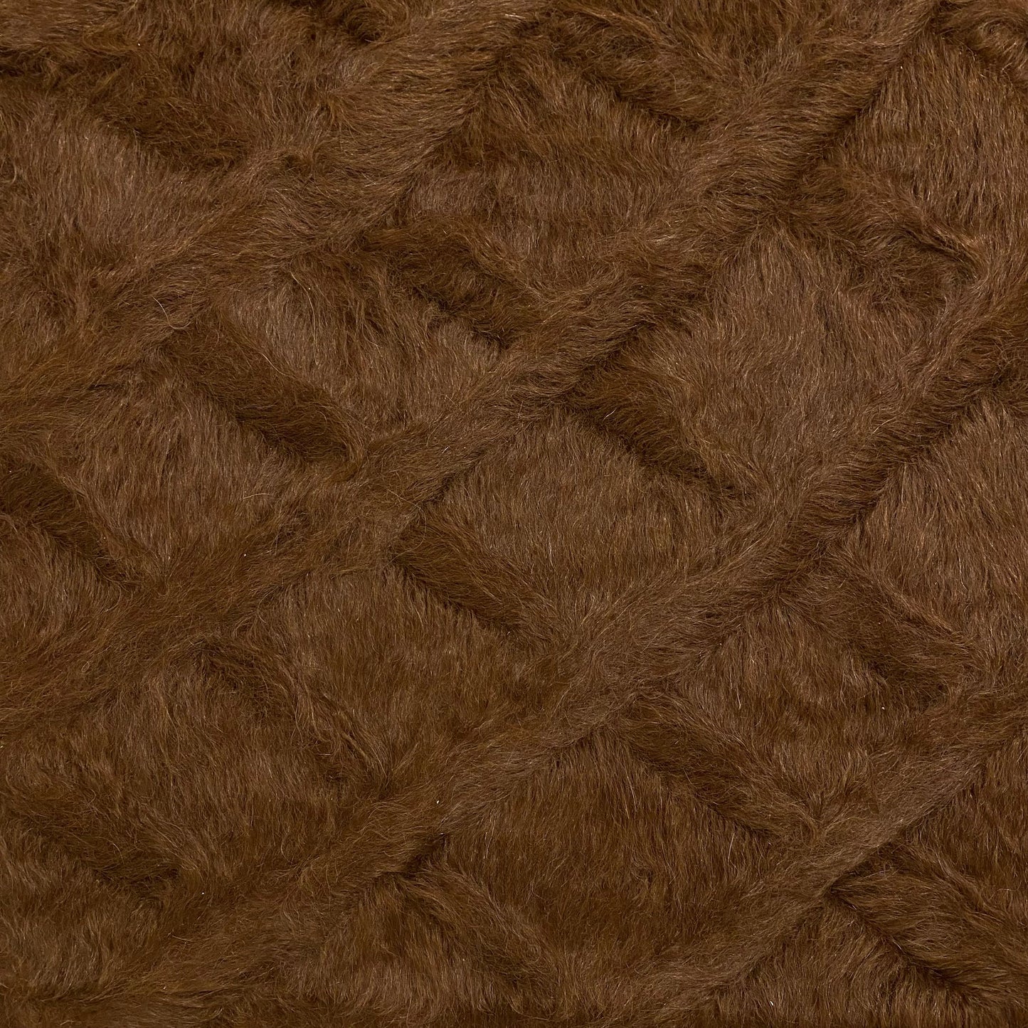 Brown White Nordic Style Minimalist Ethnic Turkish Siirt Angora Mohair Blanket Kilim Rug - Kilim Art Gallery