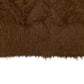 Brown White Nordic Style Minimalist Ethnic Turkish Siirt Angora Mohair Blanket Kilim Rug - Kilim Art Gallery