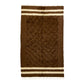 Brown White Nordic Style Minimalist Ethnic Turkish Siirt Angora Mohair Blanket Kilim Rug - Kilim Art Gallery