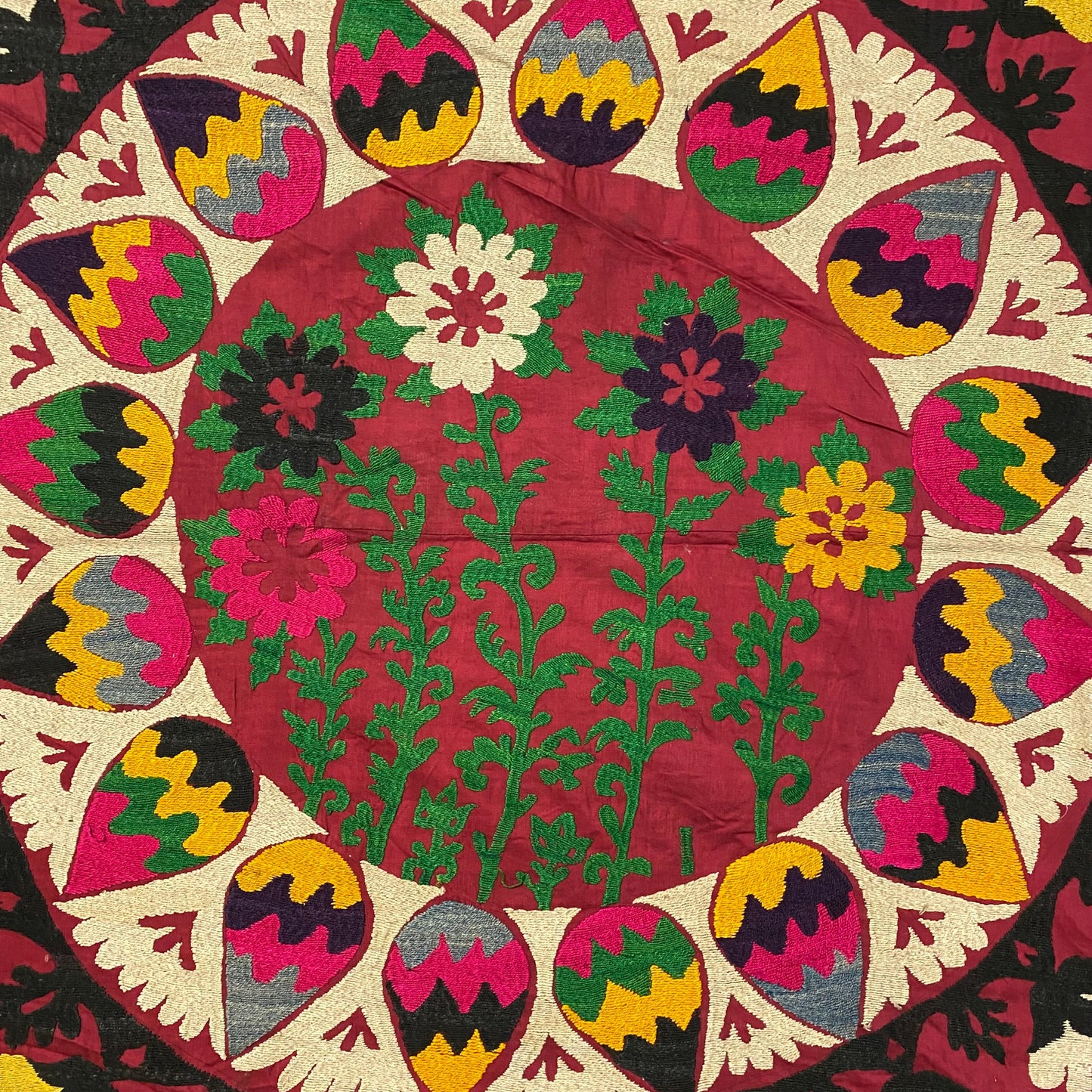 Bukhara Suzani Wall Hanging - Kilim Art Gallery
