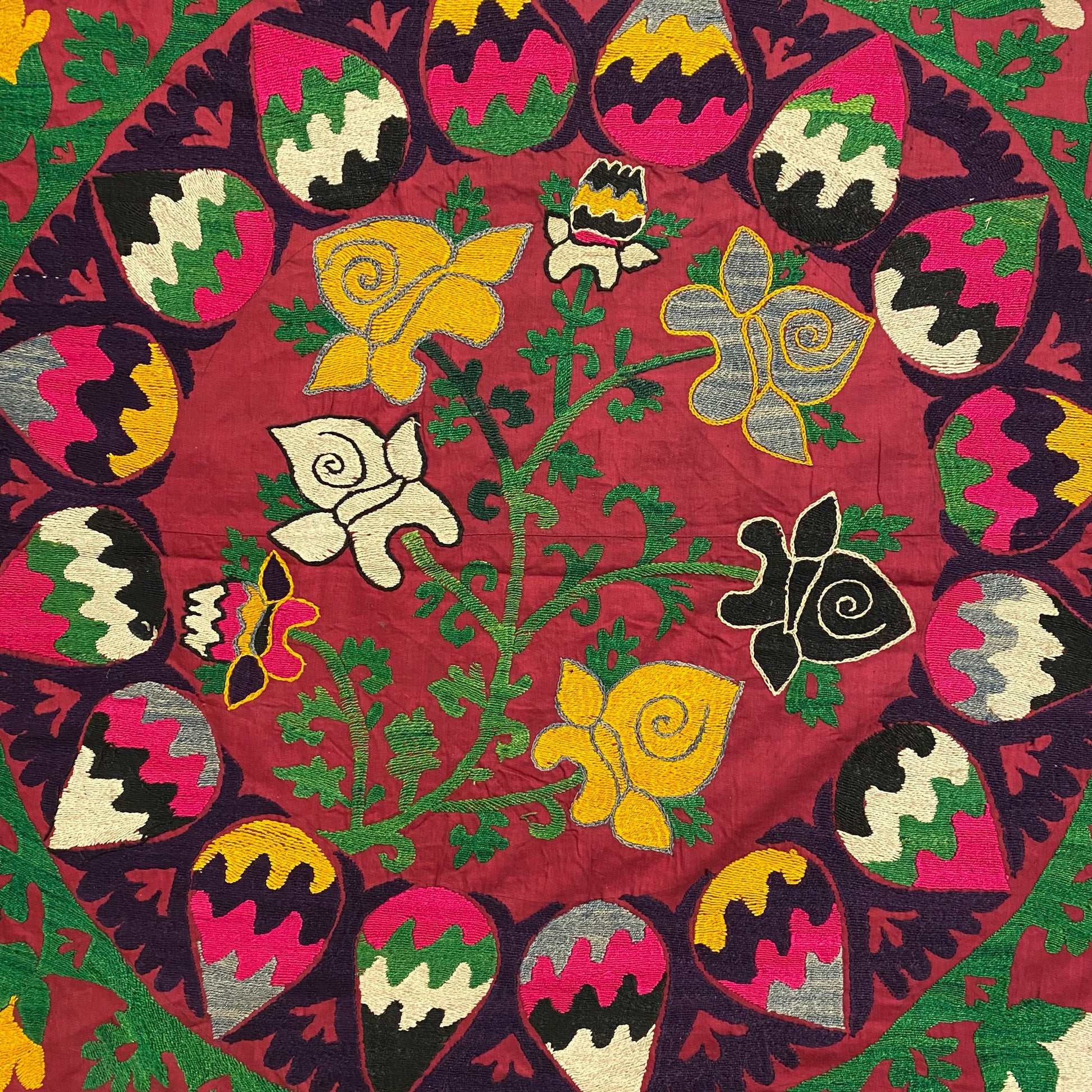 Bukhara Suzani Wall Hanging - Kilim Art Gallery