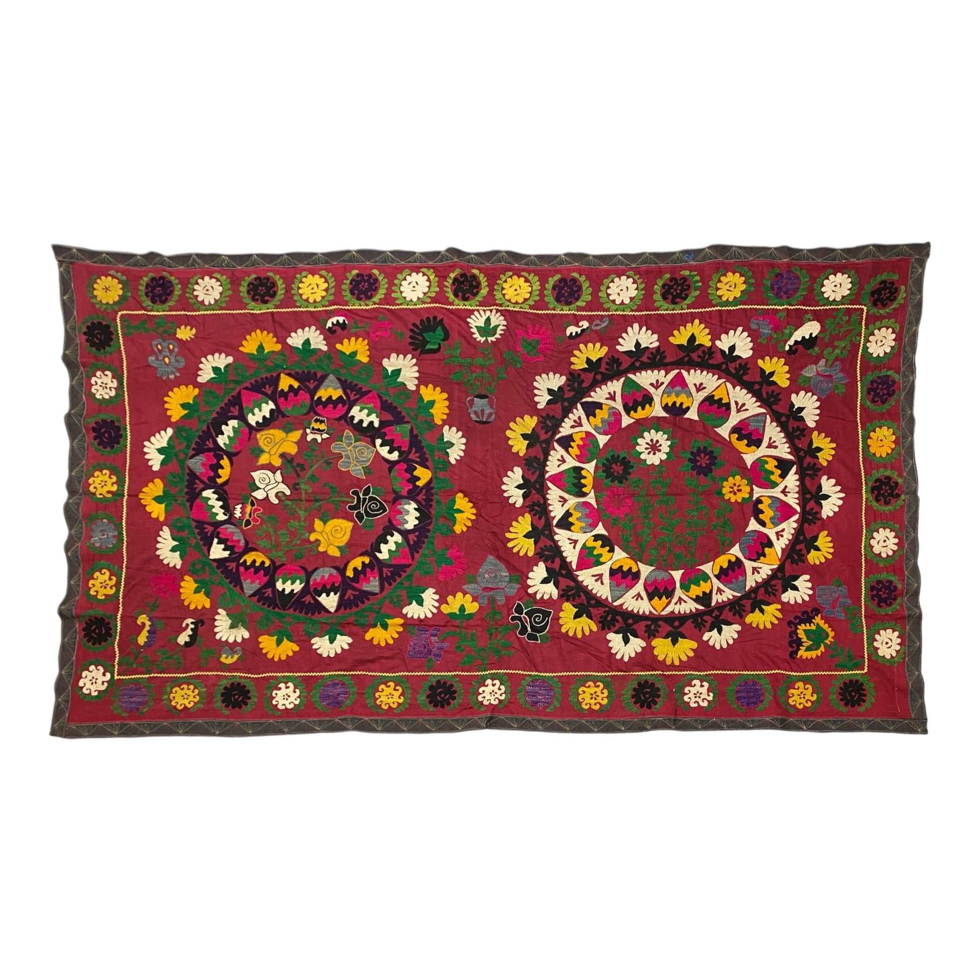 Bukhara Suzani Wall Hanging - Kilim Art Gallery