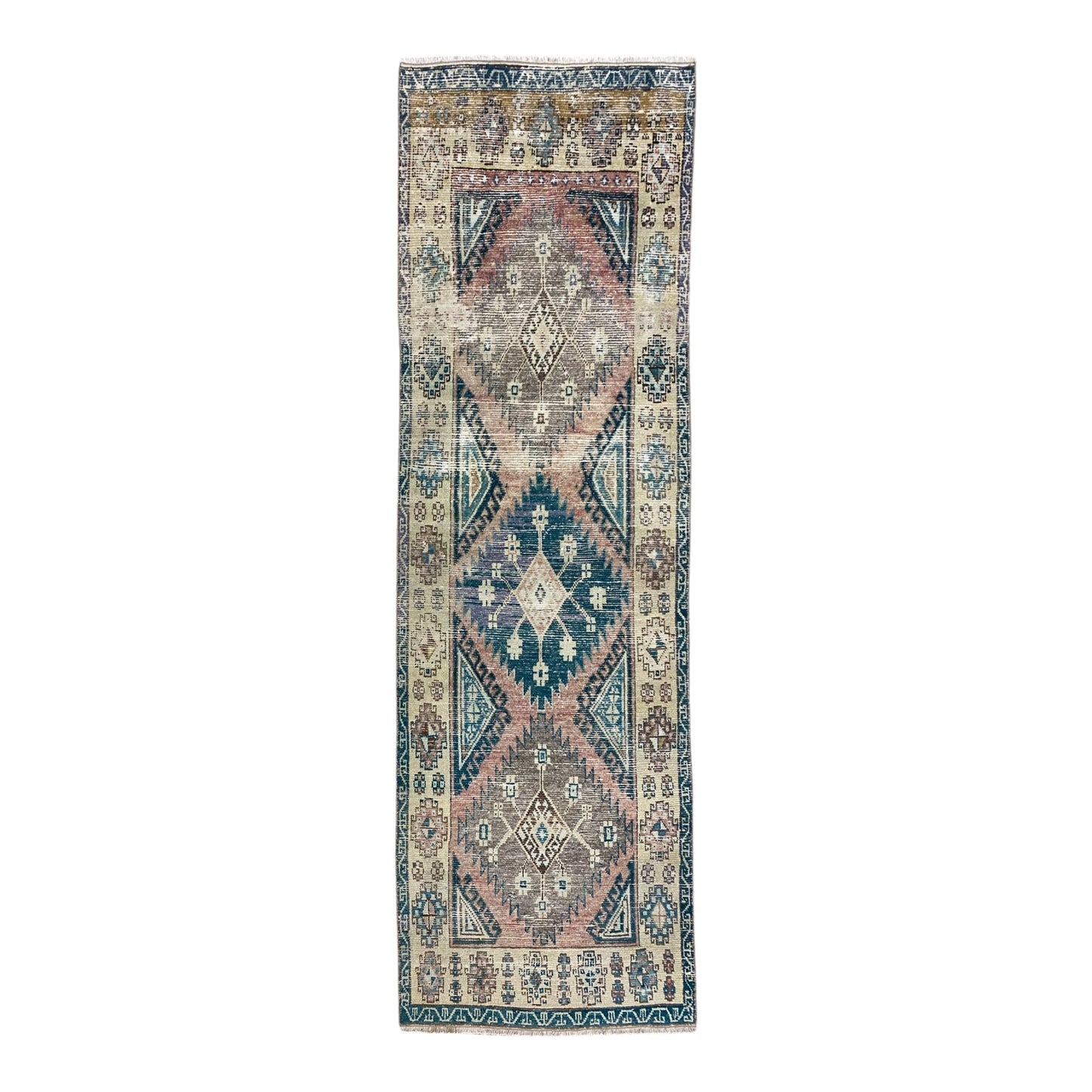 Cappadocia Konya Memling Gul Runner Rug - Kilim Art Gallery