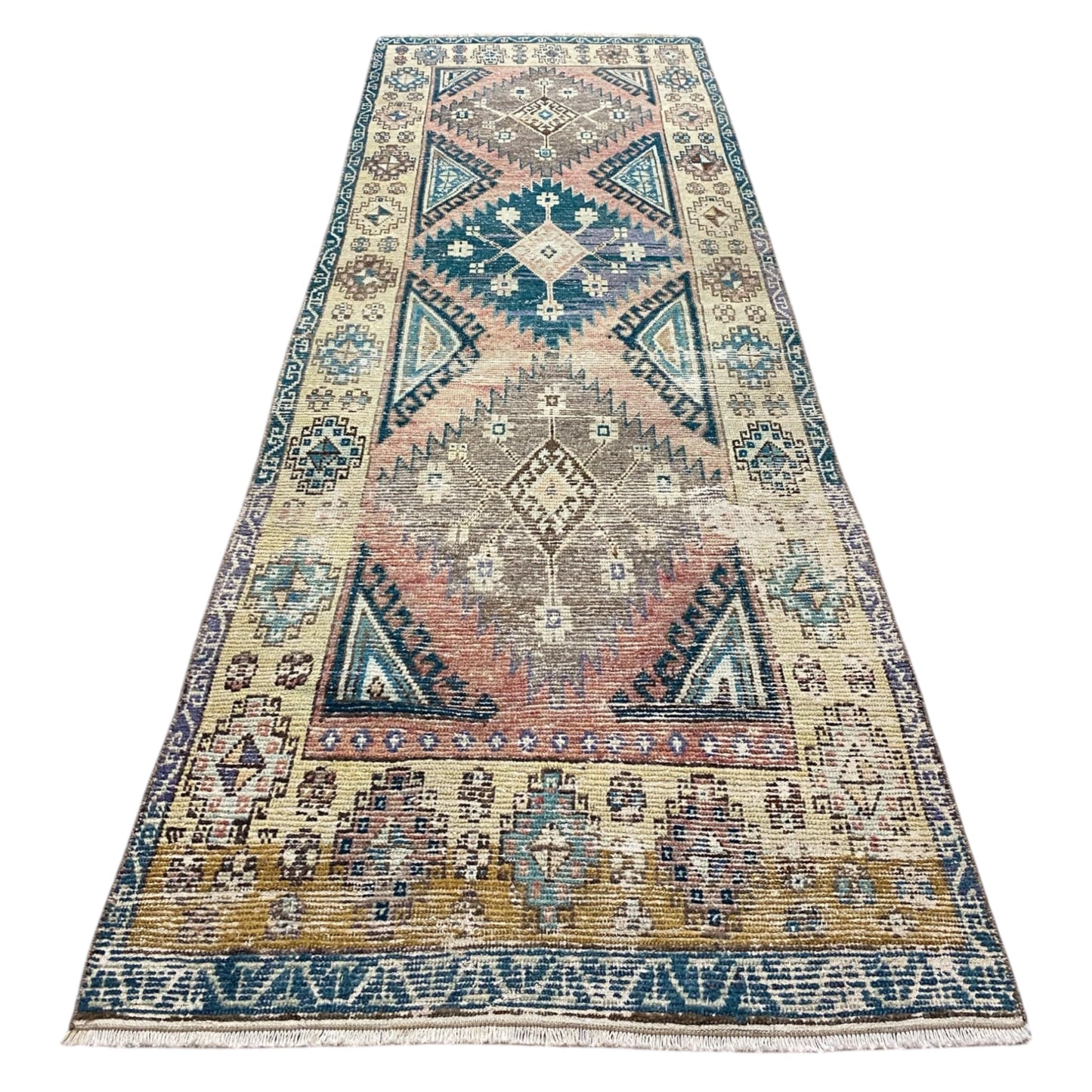 Cappadocia Konya Memling Gul Runner Rug - Kilim Art Gallery