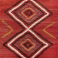 Cappadocia Red Black Kilim Runner Rug - Kilim Art Gallery