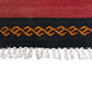 Cappadocia Red Black Kilim Runner Rug