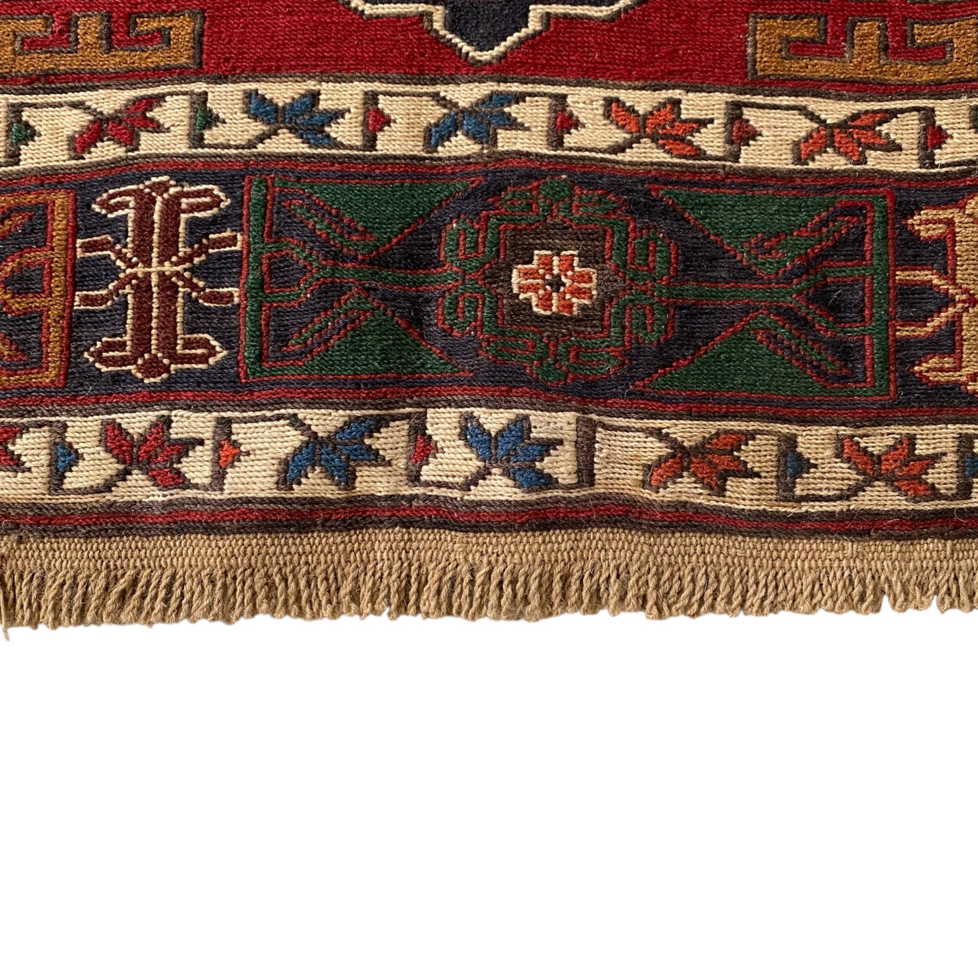 Caucasian Dragon Soumak Rug - Kilim Art Gallery