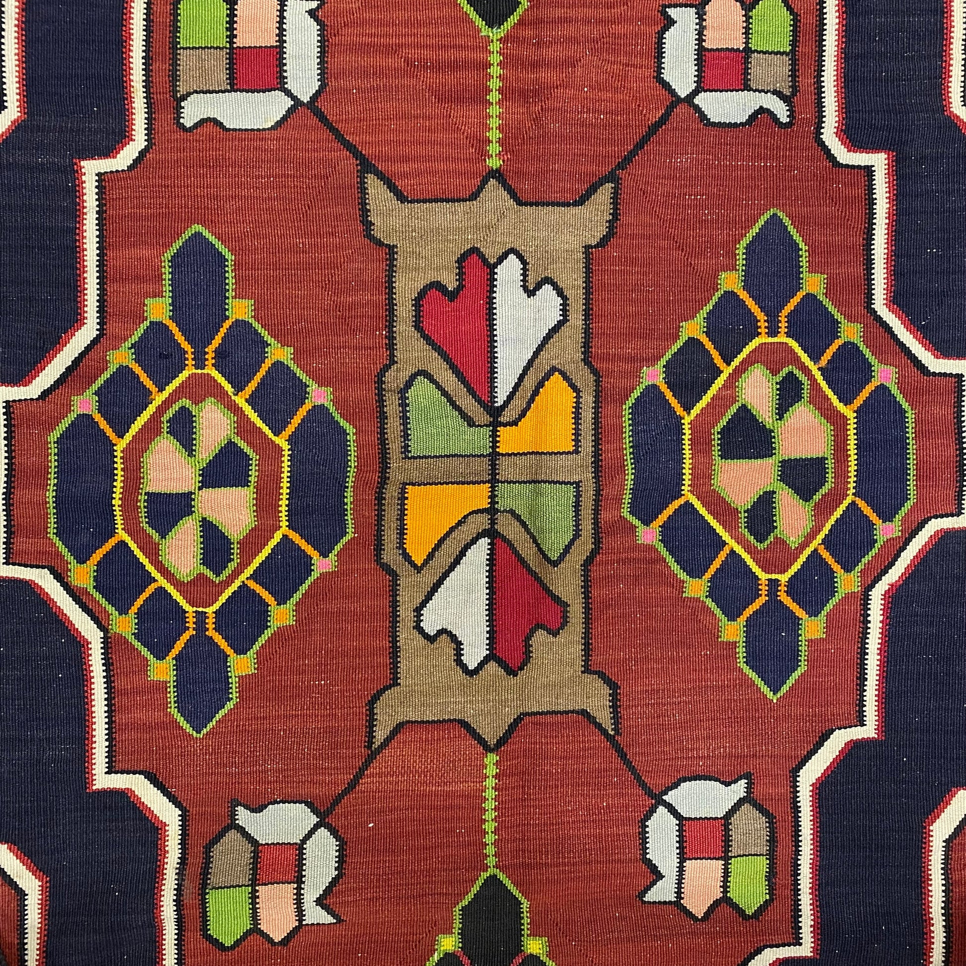 Caucasian Kuba Gymyl Kilim Rug - Kilim Art Gallery