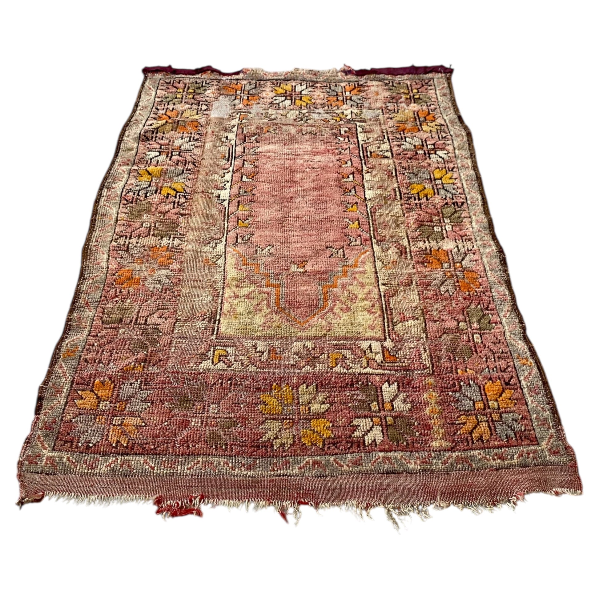 Central Anatolian Fertek Prayer Rug - Kilim Art Gallery
