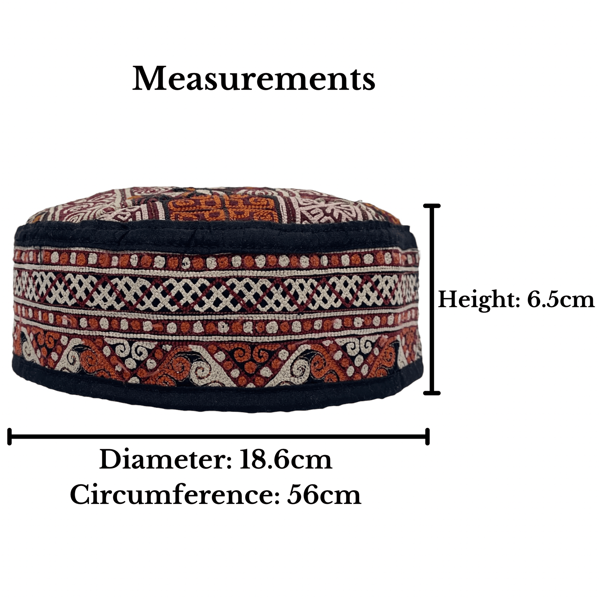 Central Asia Turkmenistan Chodor Hat - Kilim Art Gallery
