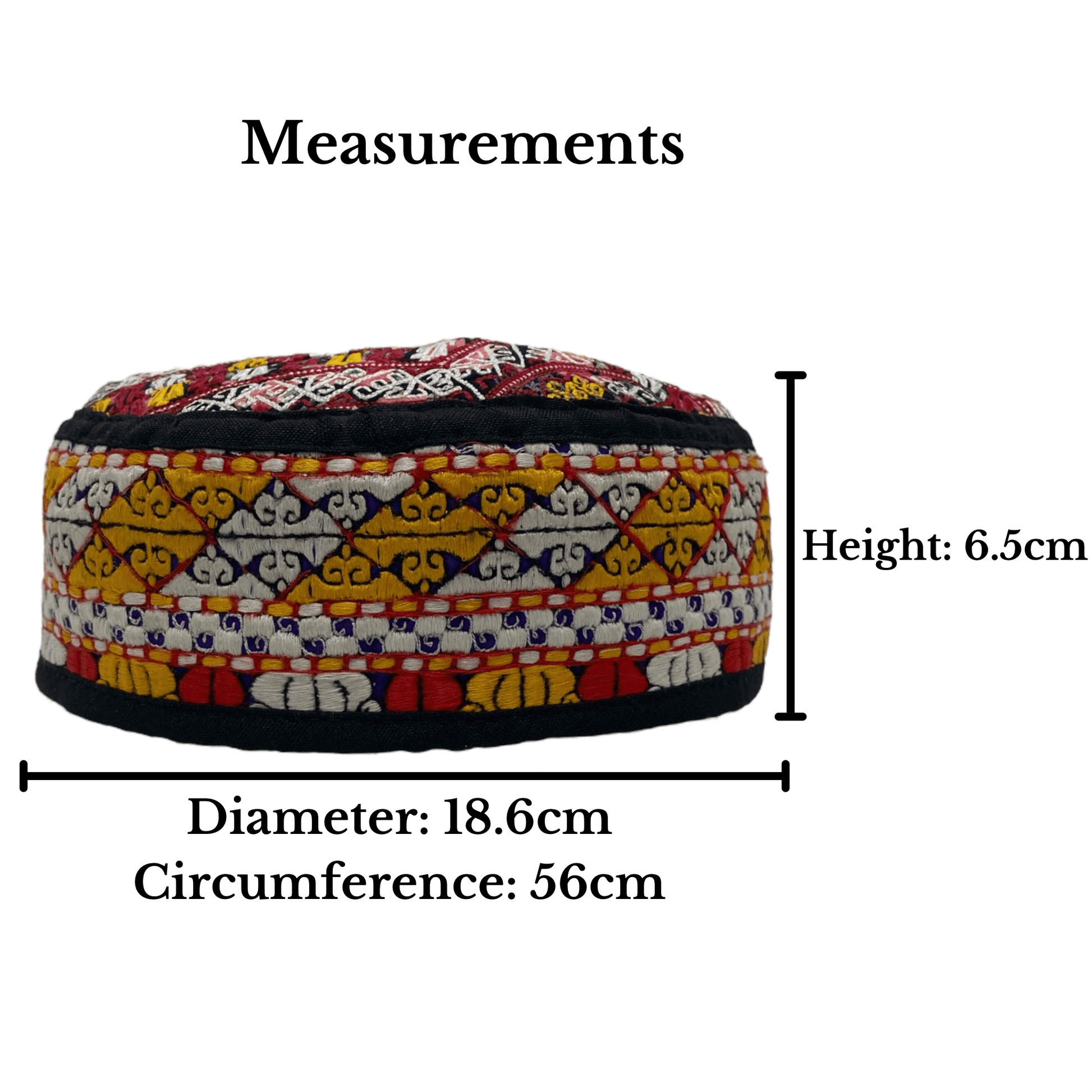 Chodor Turkmen Tribal Ceremonial Hat - Kilim Art Gallery