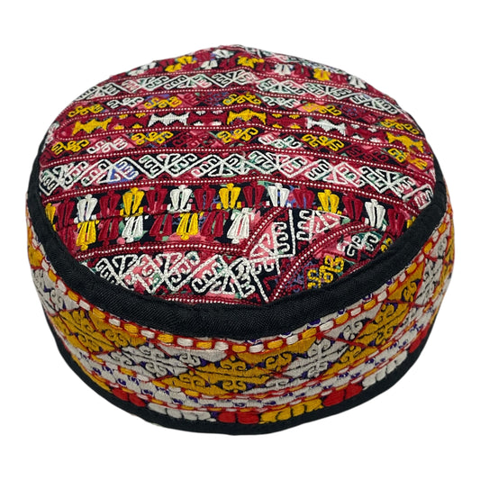 Chodor Turkmen Tribal Ceremonial Hat - Kilim Art Gallery