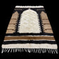 Collectable Angora lint made Mohair Siirt Blanket Kilim Rug