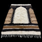 Collectable Angora lint made Mohair Siirt Blanket Kilim Rug - Kilim Art Gallery