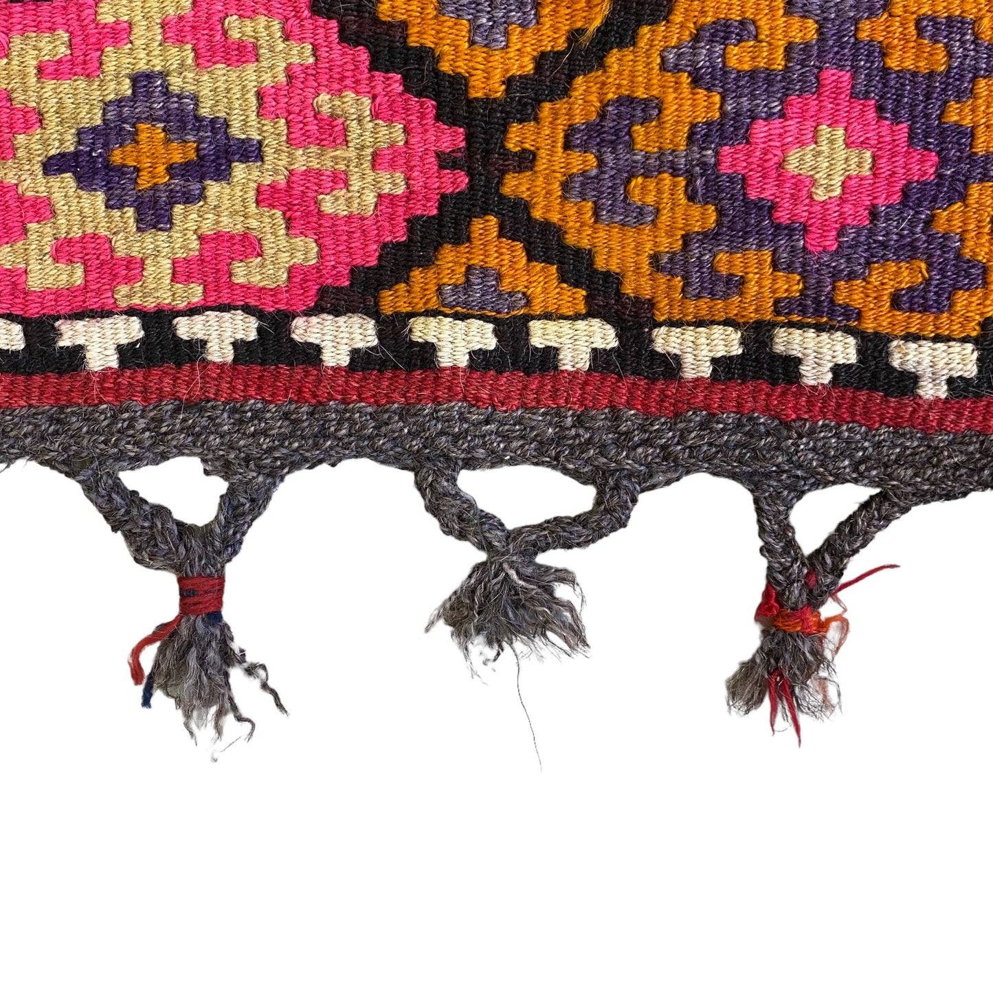 Collectable Ethnic Erzurum Prayer Kilim - Kilim Art Gallery