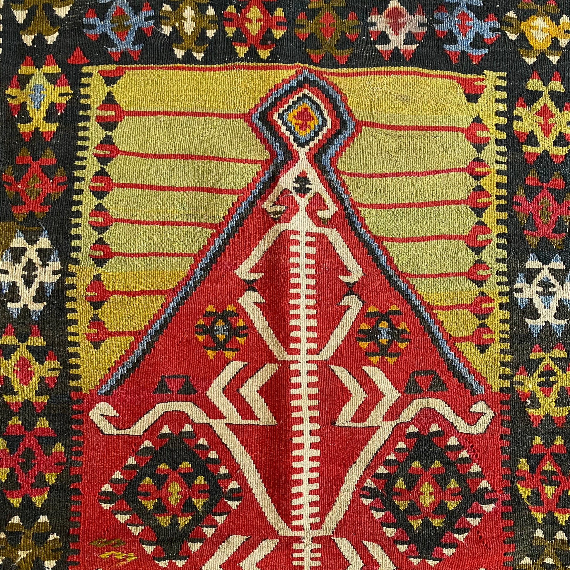 Collectable Gömürgen Kelim Rug カイセリ ギョムルゲン キリム - Kilim Art Gallery
