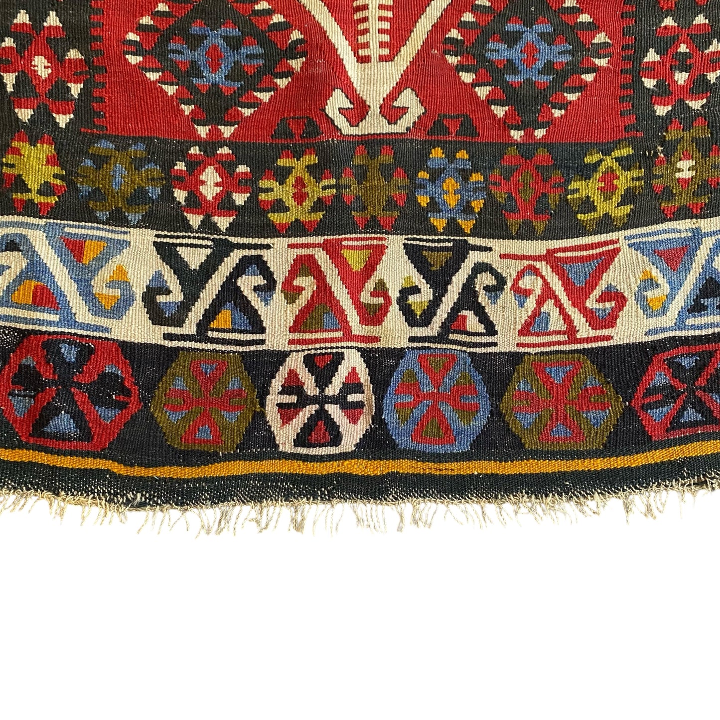 Collectable Gömürgen Kelim Rug カイセリ ギョムルゲン キリム - Kilim Art Gallery