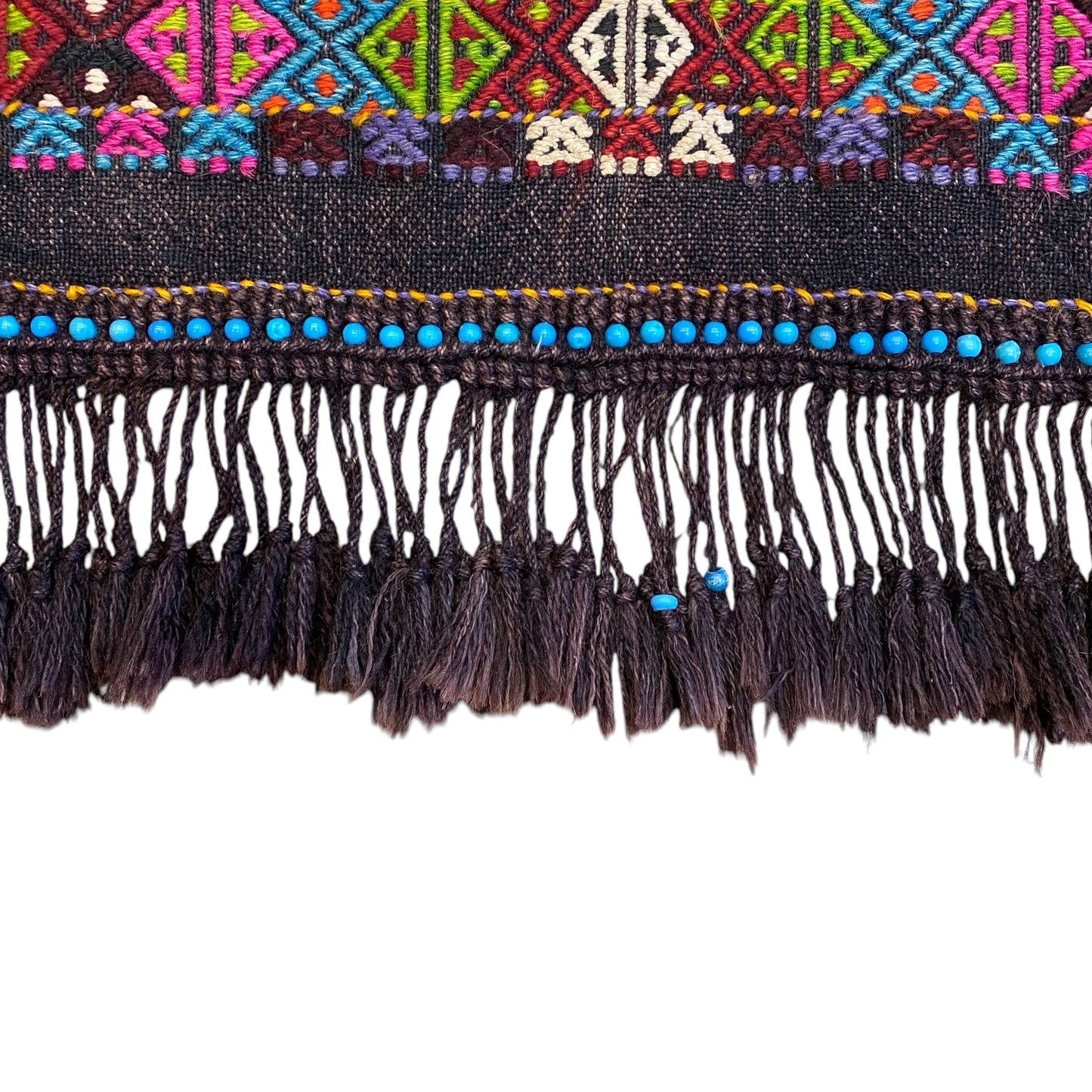 Collectable Nomadic Dowry Cicim Jijim Kilim Rug - Kilim Art Gallery