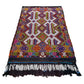 Collectable Nomadic Dowry Cicim Jijim Kilim Rug - Kilim Art Gallery