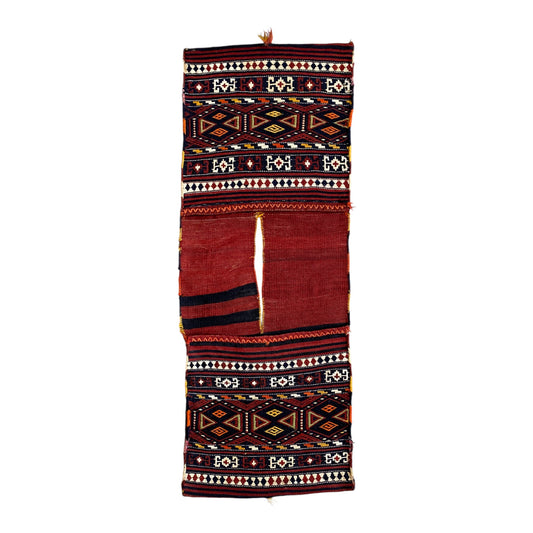 Collectable Savak Cicim Kilim Saddlebag - Kilim Art Gallery