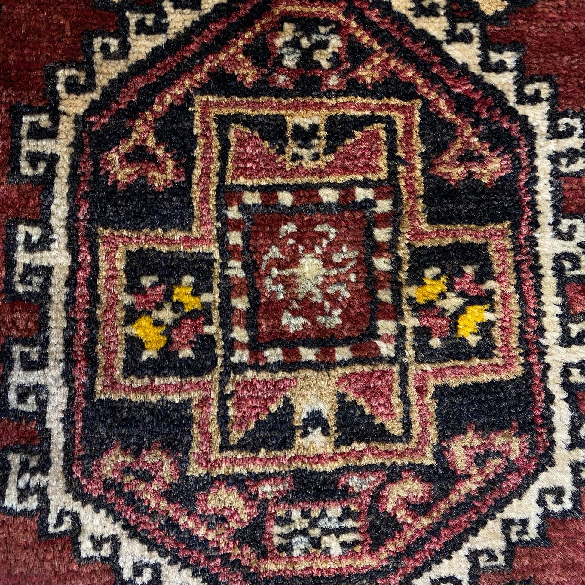 Collectable Savak Kurdish Yastik Rug