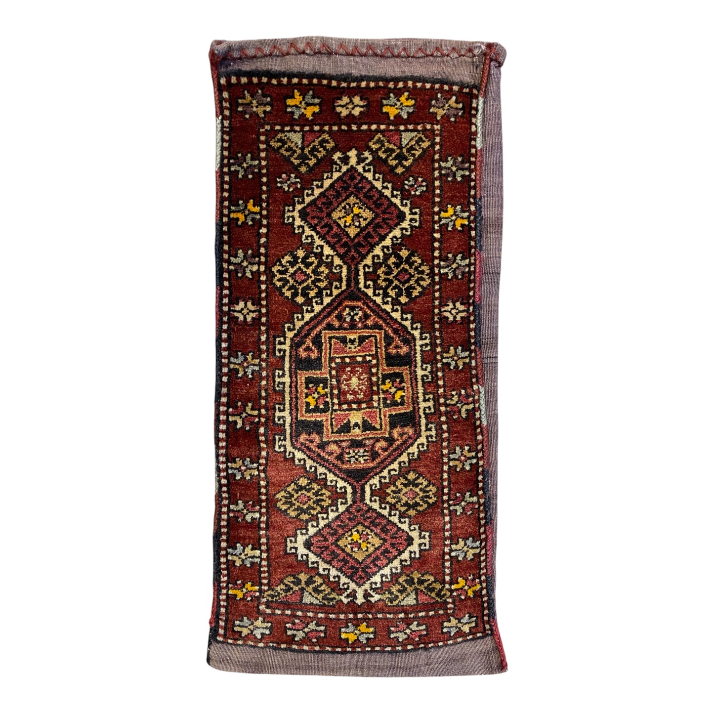 Collectable Savak Kurdish Yastik Rug