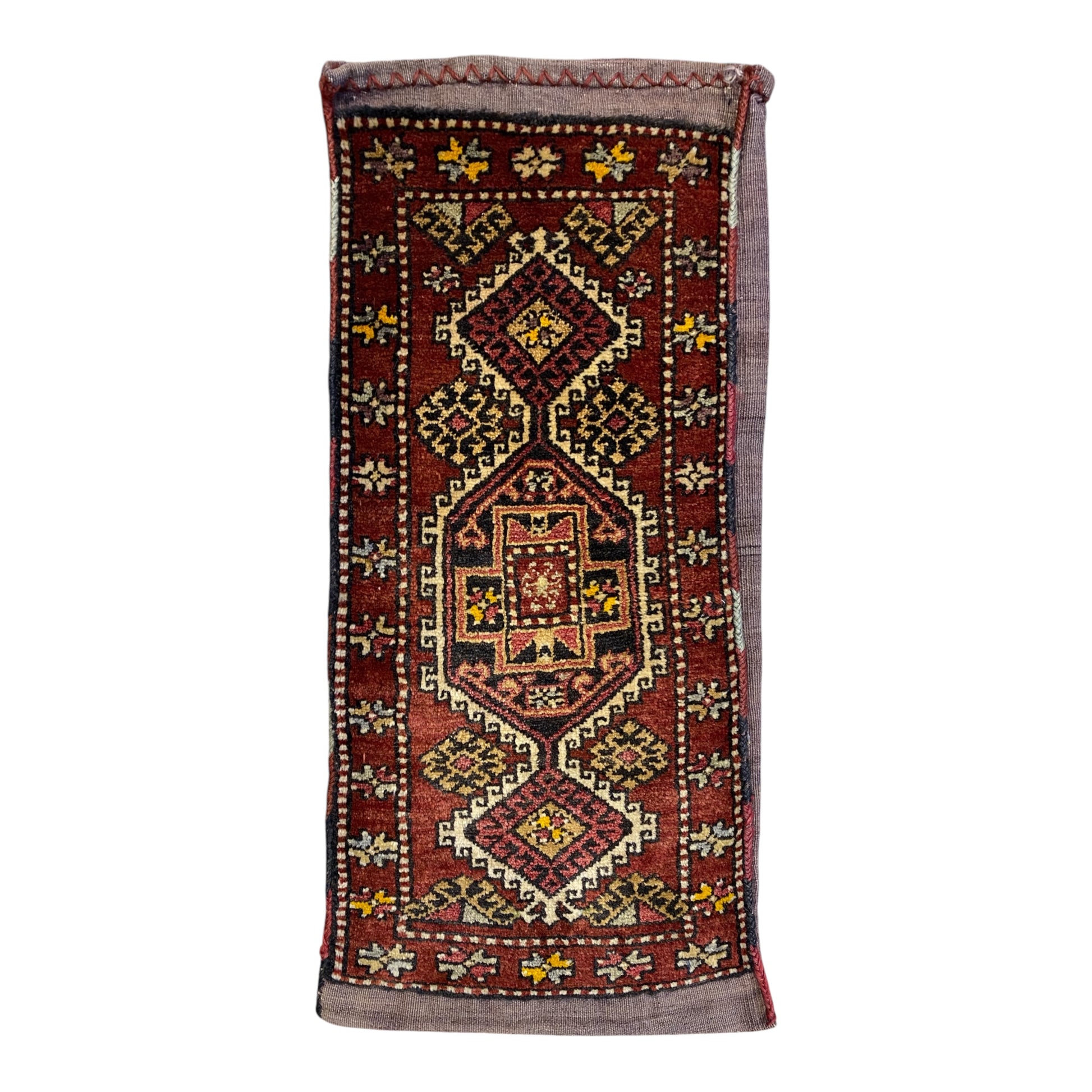 Collectable Savak Kurdish Yastik Rug