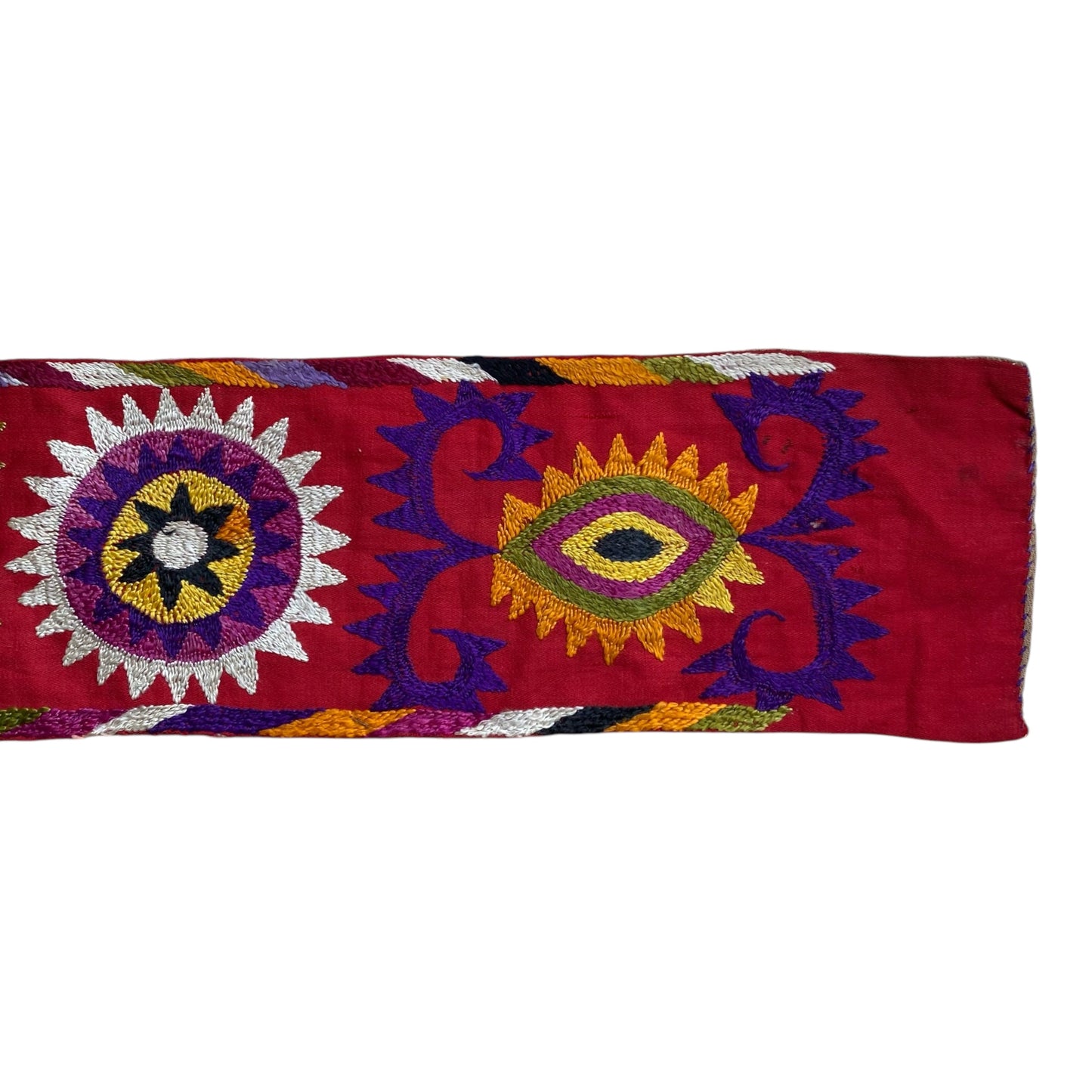Collectable Shakhrisabz Suzani Lakai Wall Hanging - Kilim Art Gallery