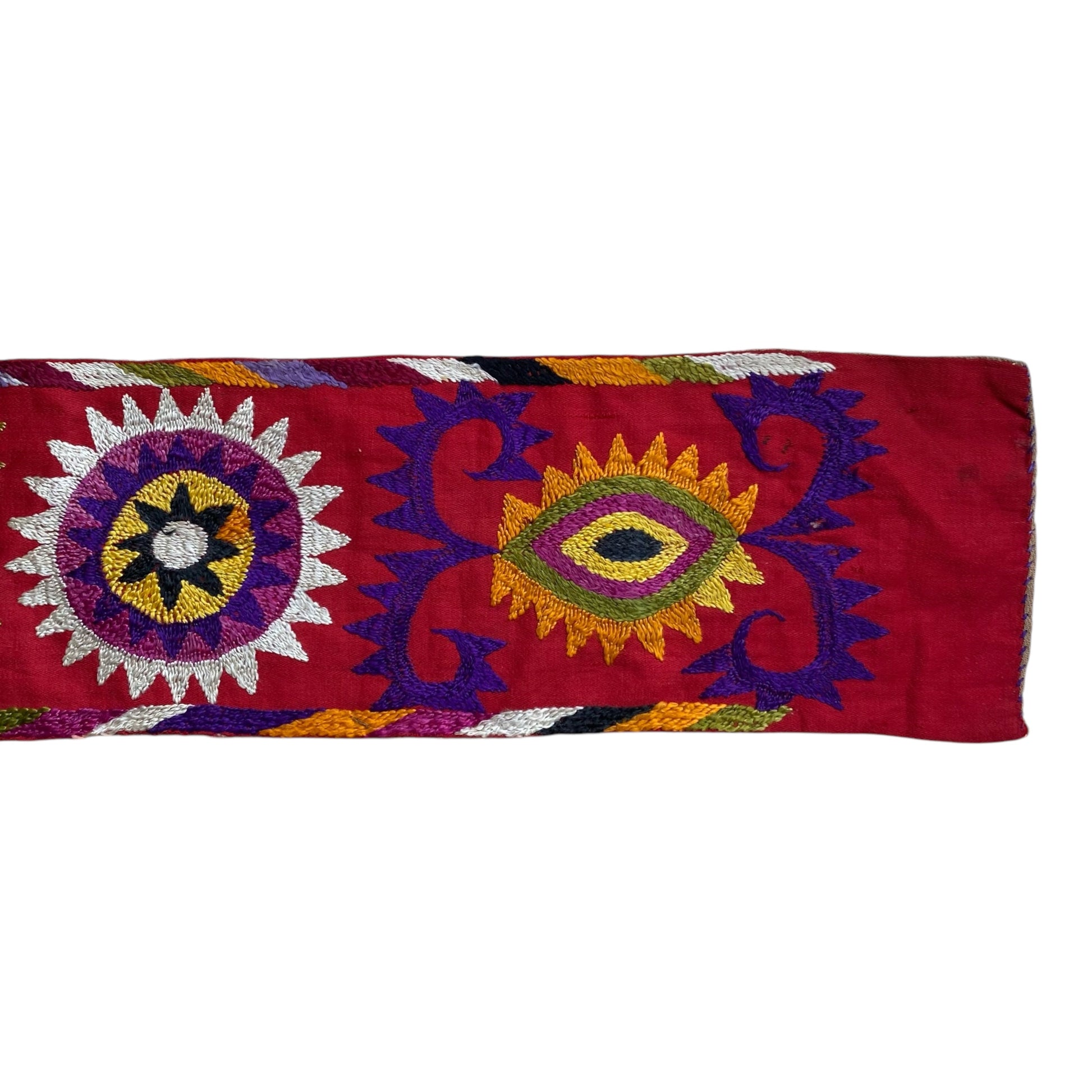 Collectable Shakhrisabz Suzani Lakai Wall Hanging - Kilim Art Gallery