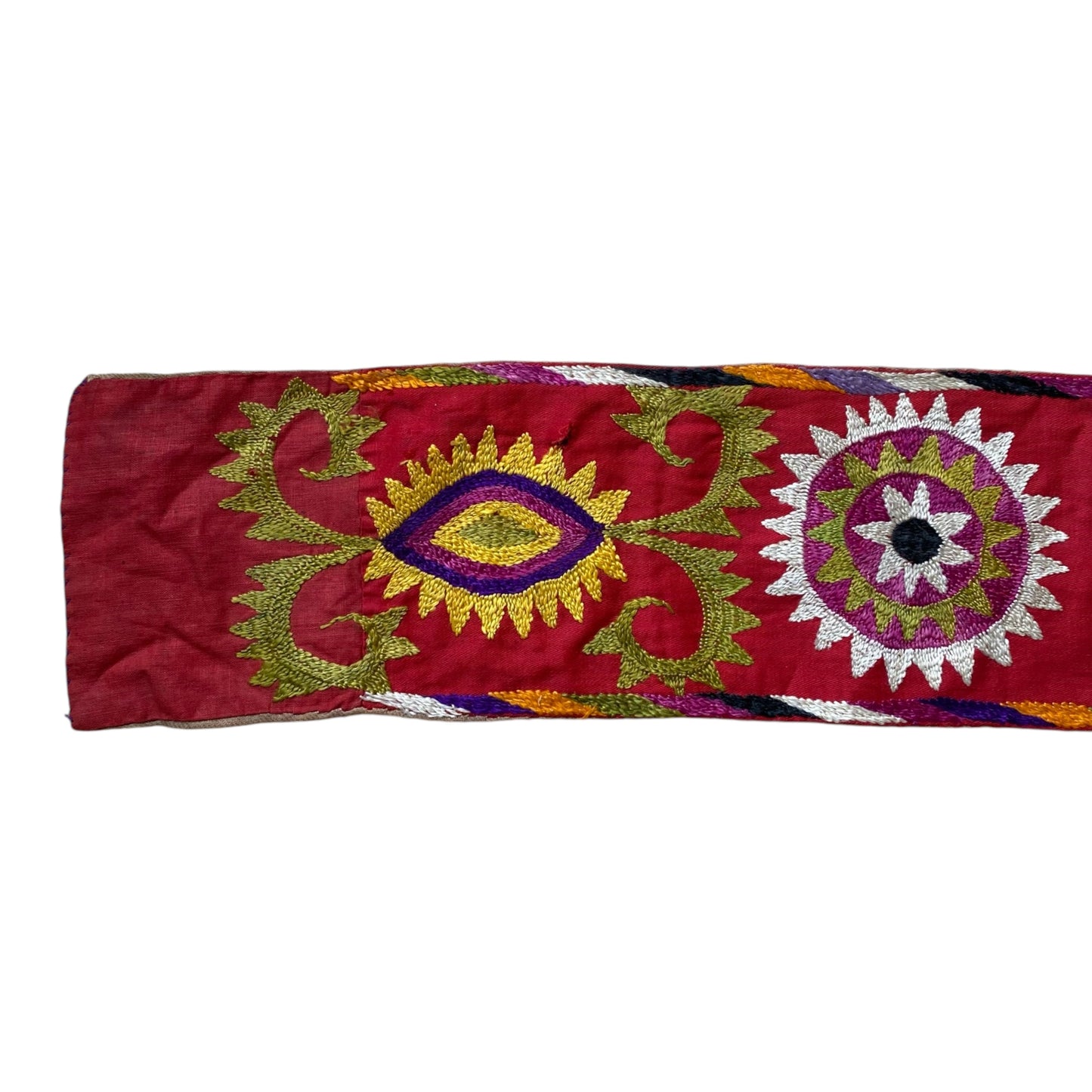 Collectable Shakhrisabz Suzani Lakai Wall Hanging - Kilim Art Gallery