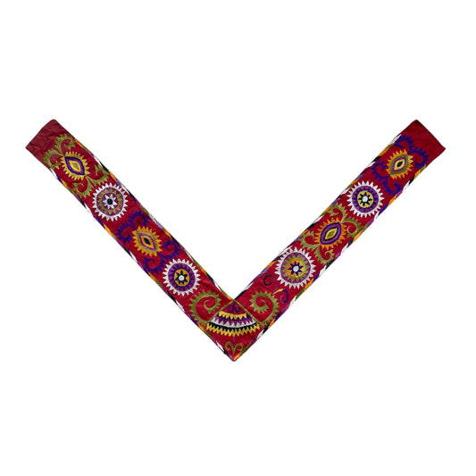 Collectable Shakhrisabz Suzani Lakai Wall Hanging - Kilim Art Gallery