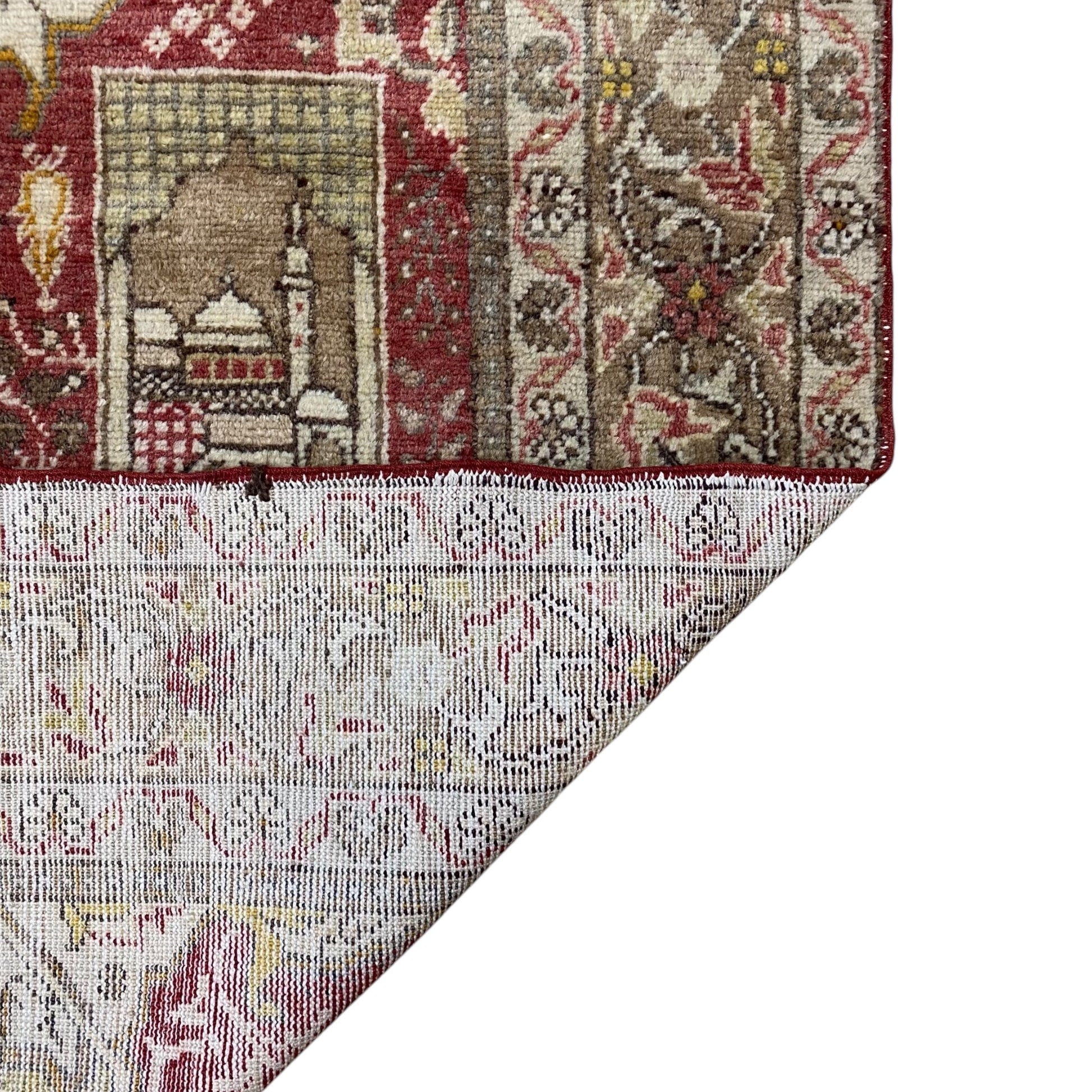 Collectable Turkish Kayseri Bürüngüz Carpet Rug - Kilim Art Gallery