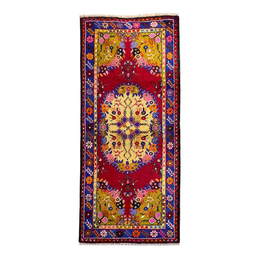 Colorful Turkish Güney Carpet Rug 2m X 1m - Kilim Art Gallery