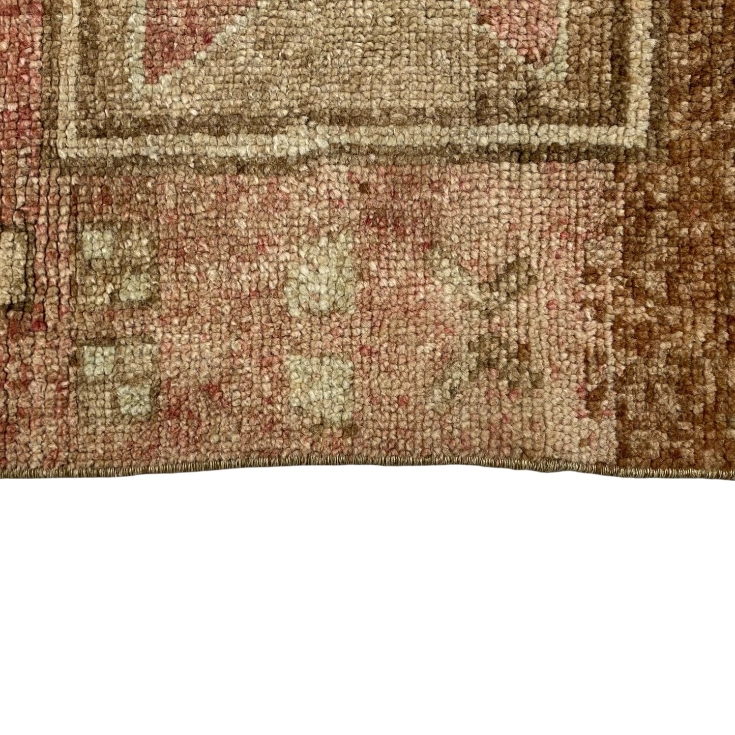 Dated Faded Muted Turkish Kars Runner Rug - Kilim Art Gallery