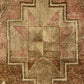 Dated Faded Muted Turkish Kars Runner Rug - Kilim Art Gallery