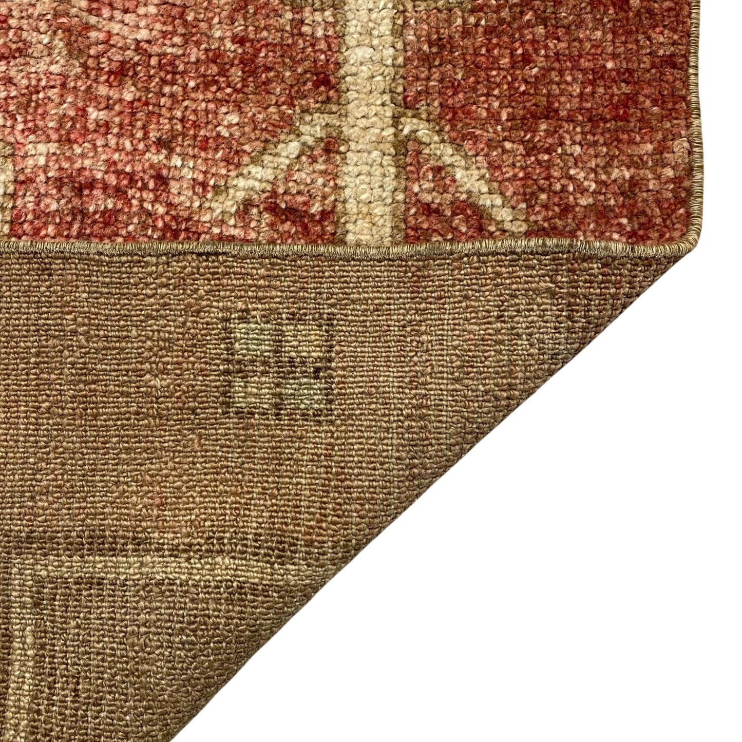 Dated Faded Muted Turkish Kars Runner Rug - Kilim Art Gallery