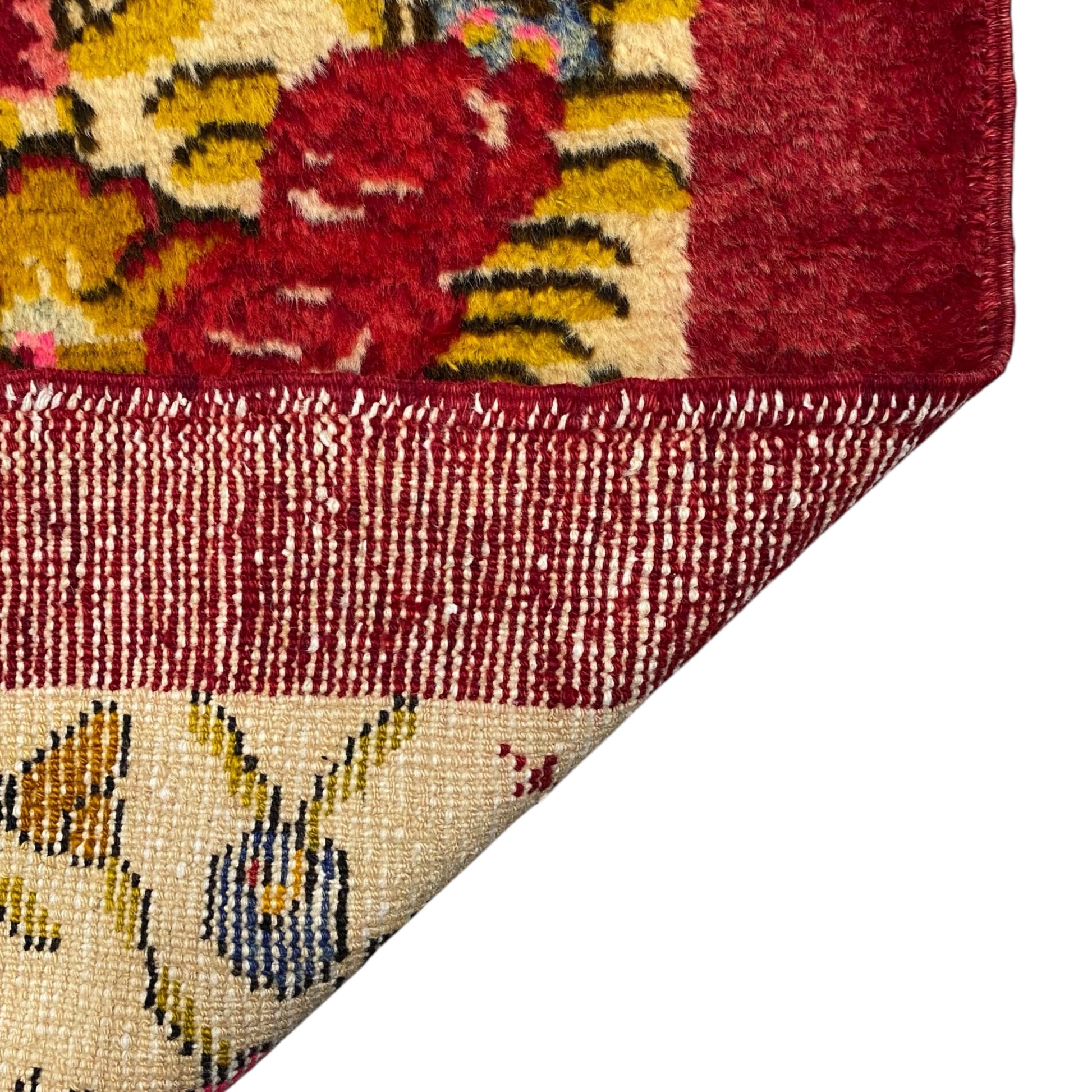 Decorative Floral Turkish Güney Rug - Kilim Art Gallery