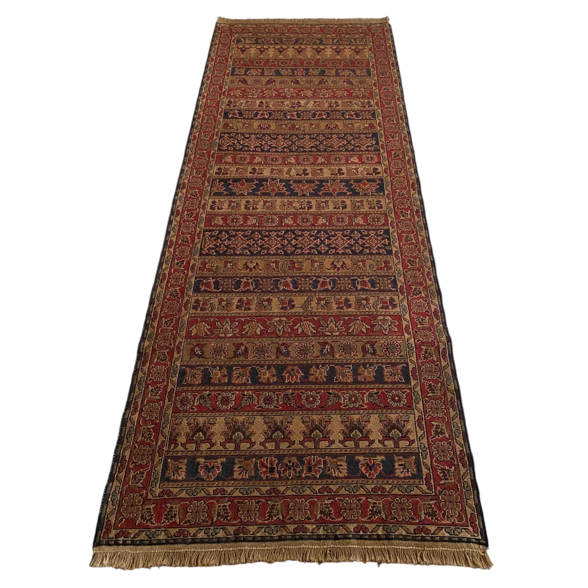 Decorative Karabag Soumak Runner Kilim Rug - Kilim Art Gallery