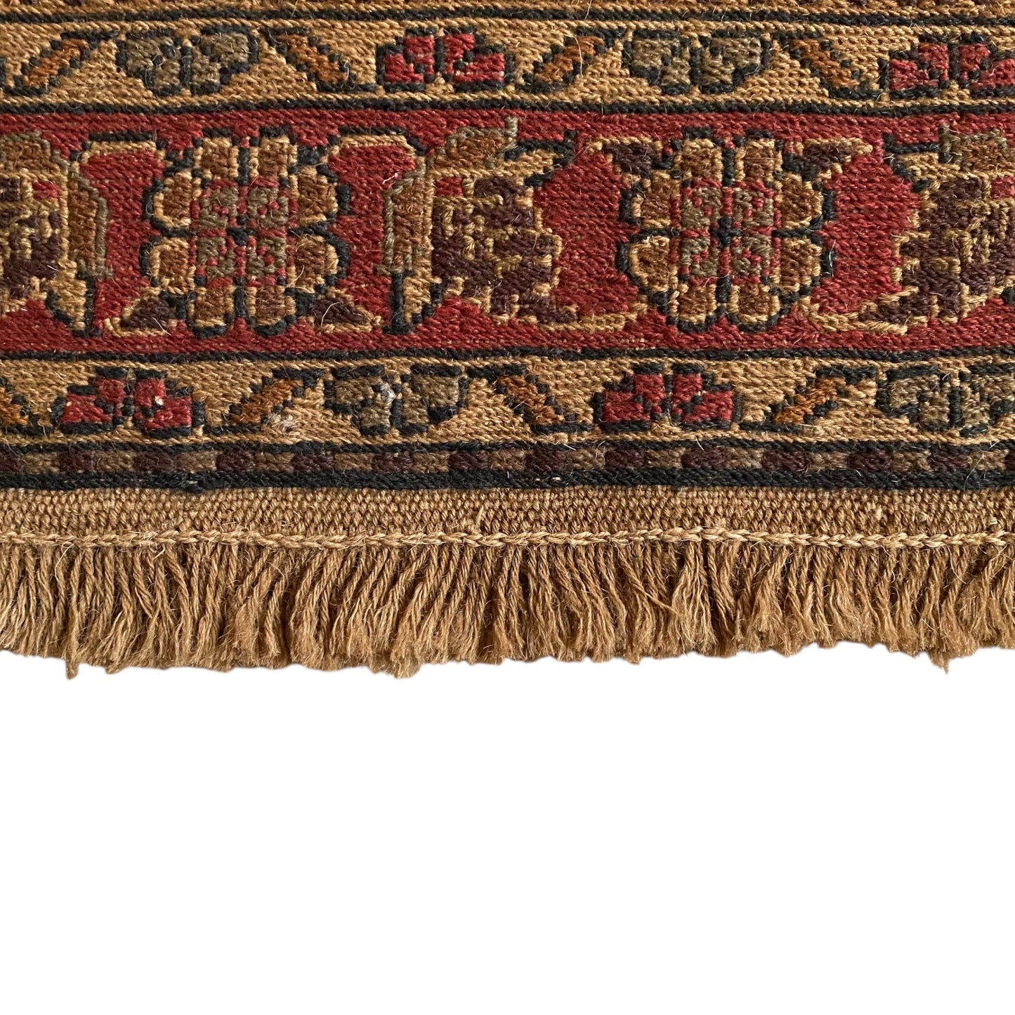 Decorative Karabag Soumak Runner Kilim Rug - Kilim Art Gallery