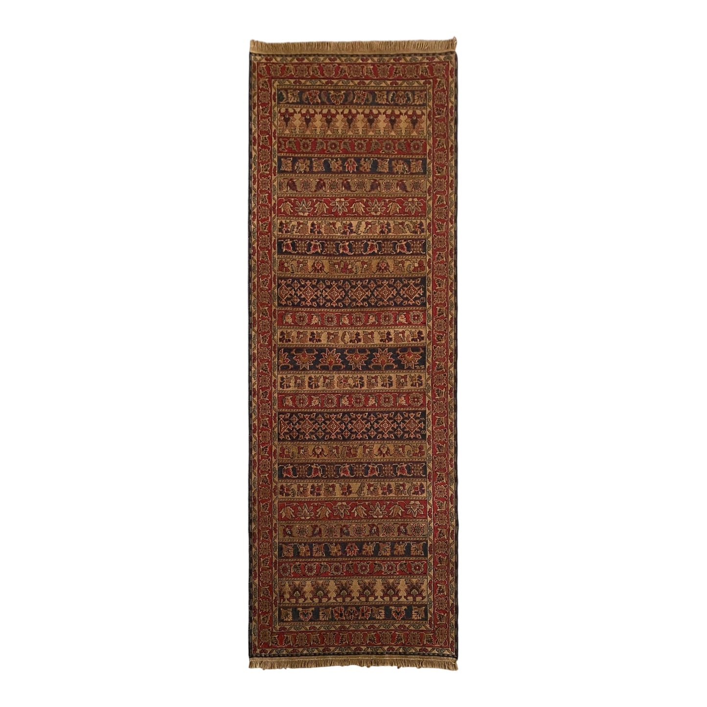 Decorative Karabag Soumak Runner Kilim Rug - Kilim Art Gallery