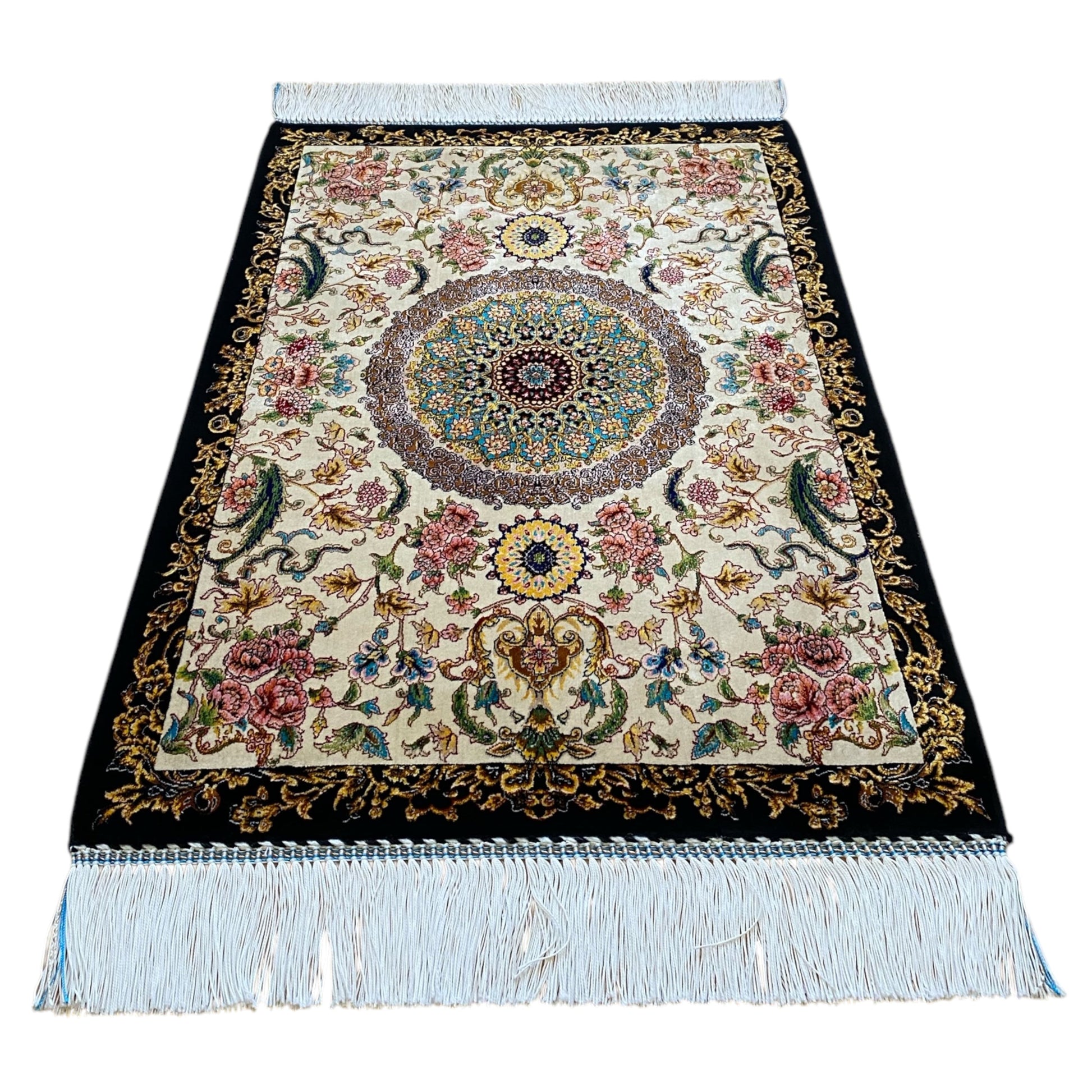 Decorative Modal Silk Rug Carpet - Kilim Art Gallery