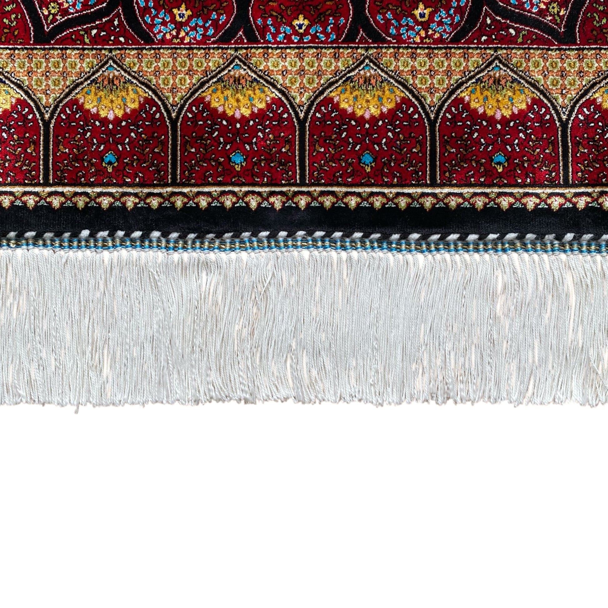 Deep Color Modal Silk Rug - Kilim Art Gallery