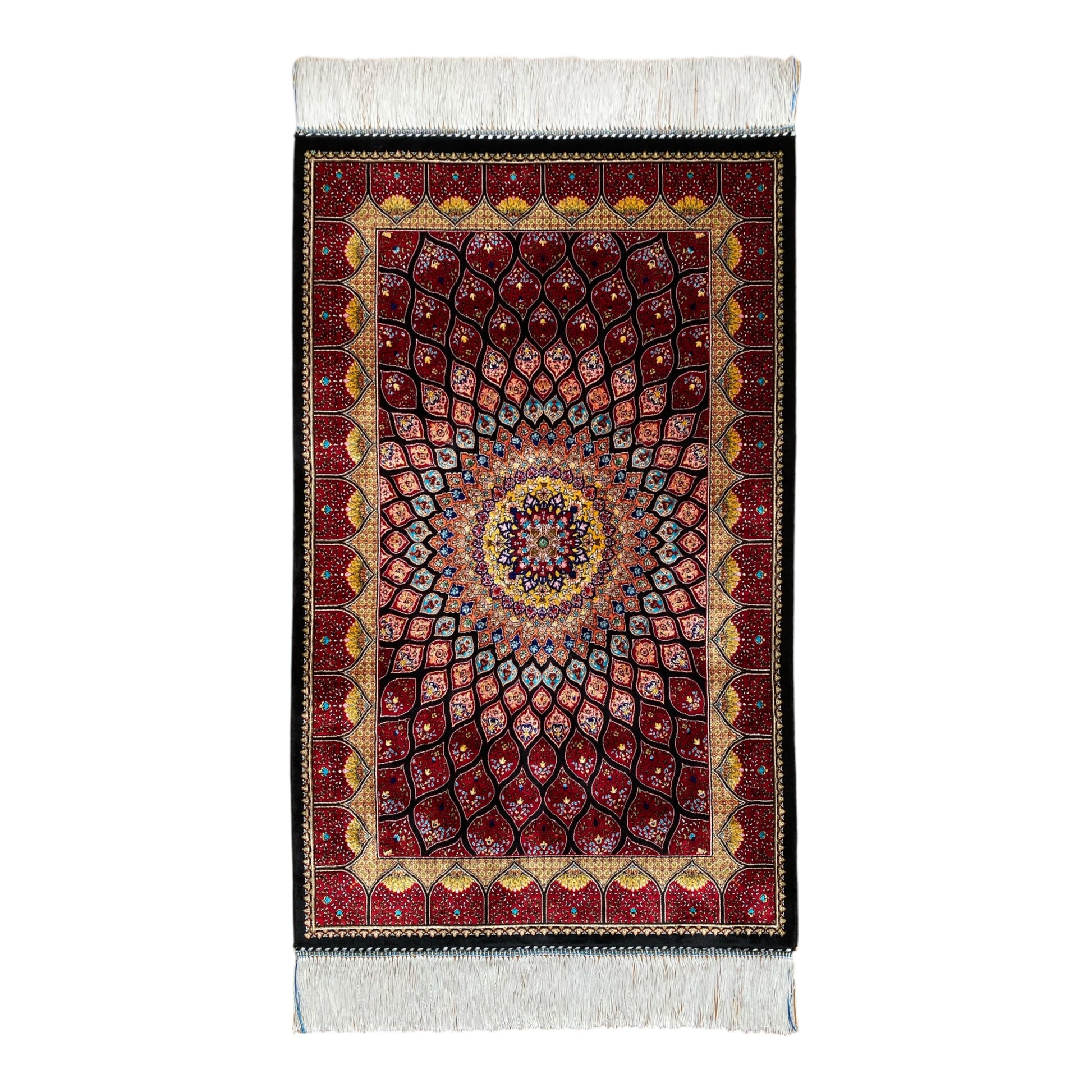 Deep Color Modal Silk Rug