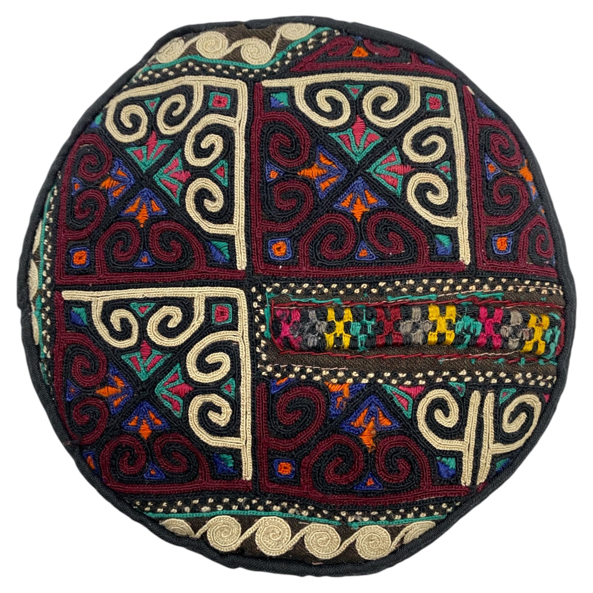 Deep Color Tribal Hat - Kilim Art Gallery